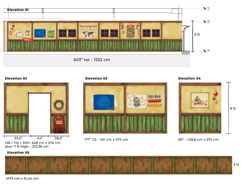 Frost Fest_Team Park Project-elevation santa house