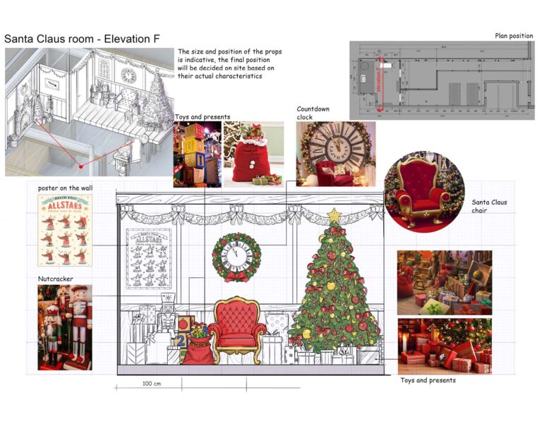 Frost Fest_Team Park Project-santa house elevation