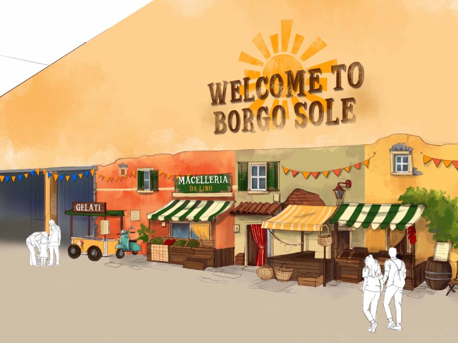 Entrance Design Paris Van Java Indonesia